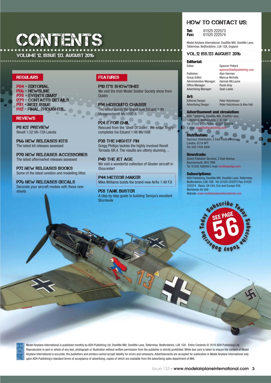 Model Airplane International Preview Pages