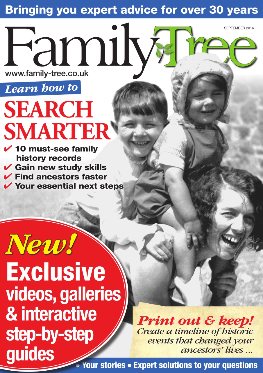 Family Tree Preview Pages
