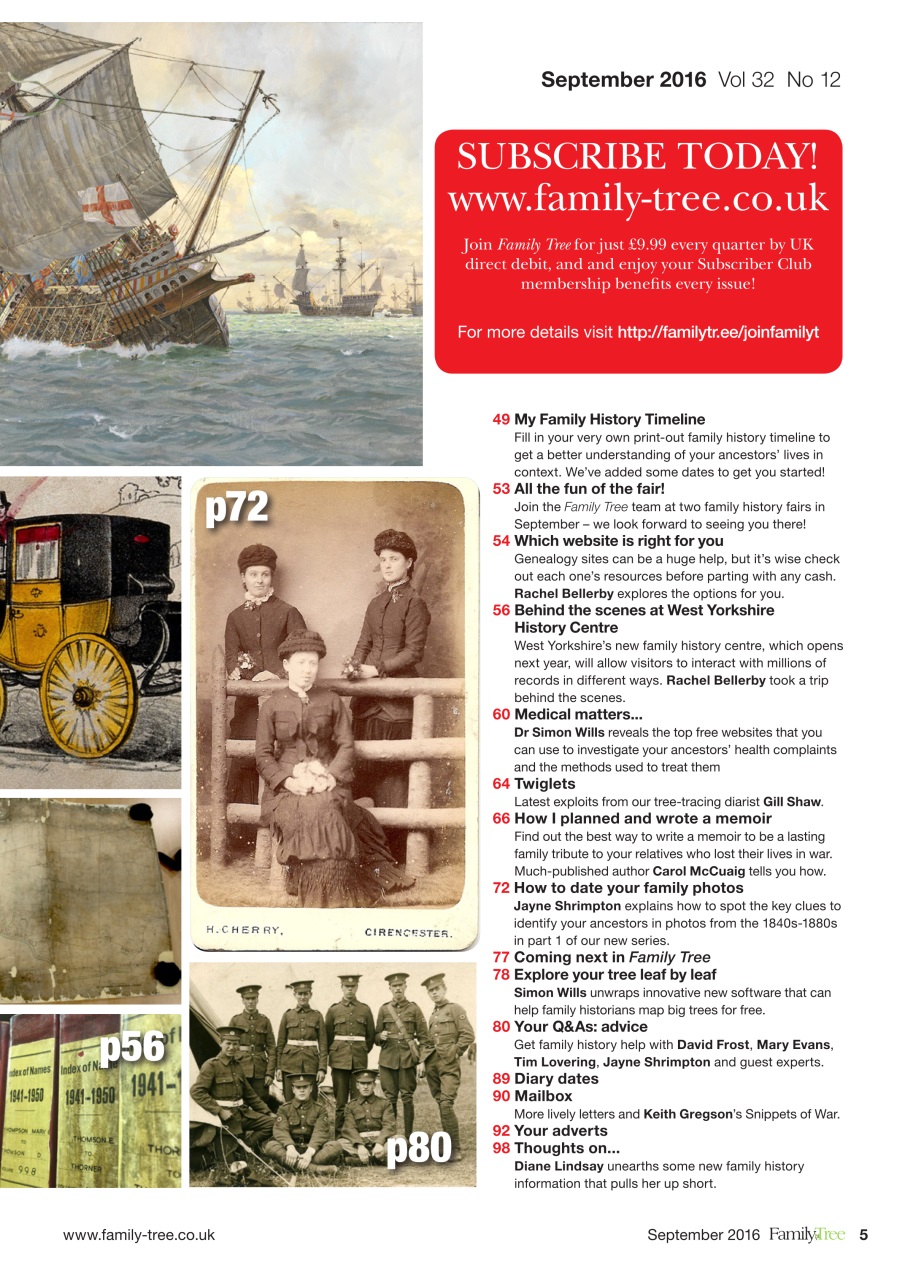 Family Tree Preview Pages
