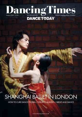 Dancing Times issue August 2016