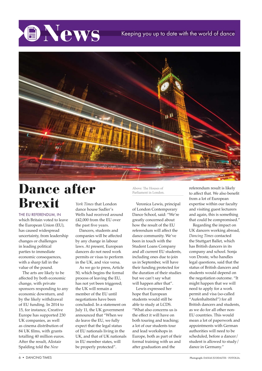 Dancing Times Preview Pages