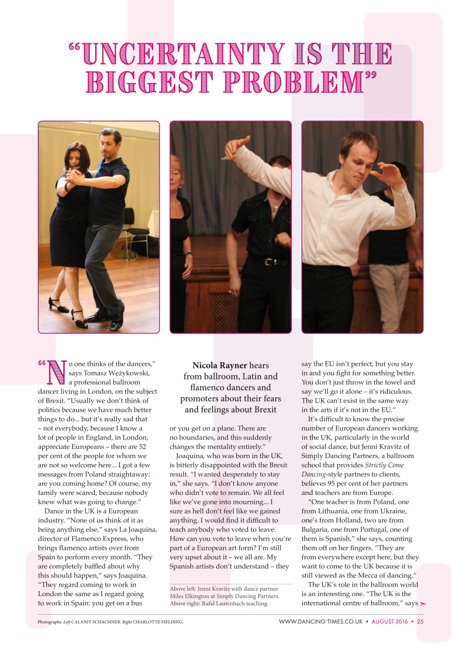 Dancing Times Preview Pages