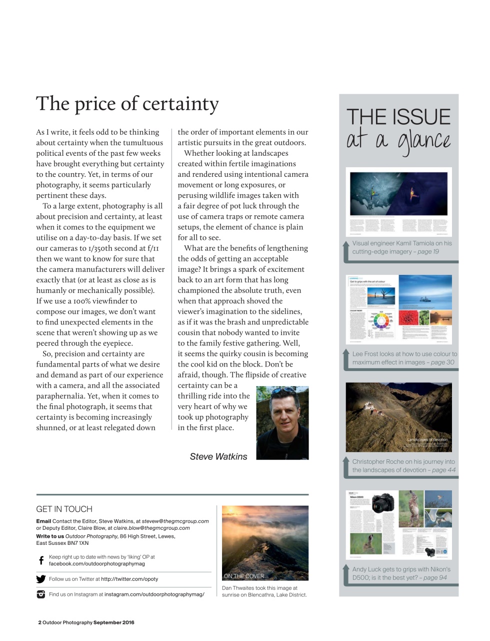 Outdoor Photography Preview Pages