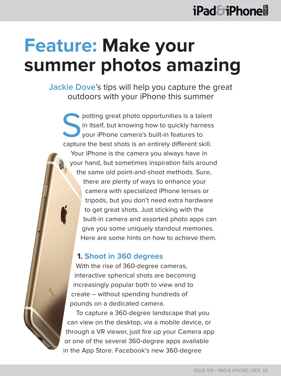iPad and iPhone User Preview Pages