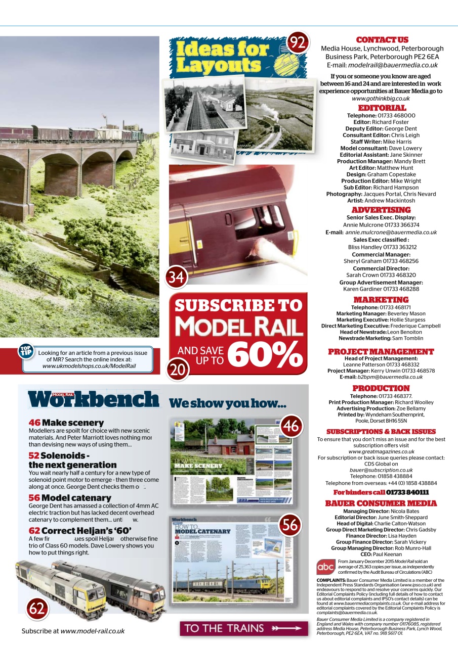 Model Rail Preview Pages