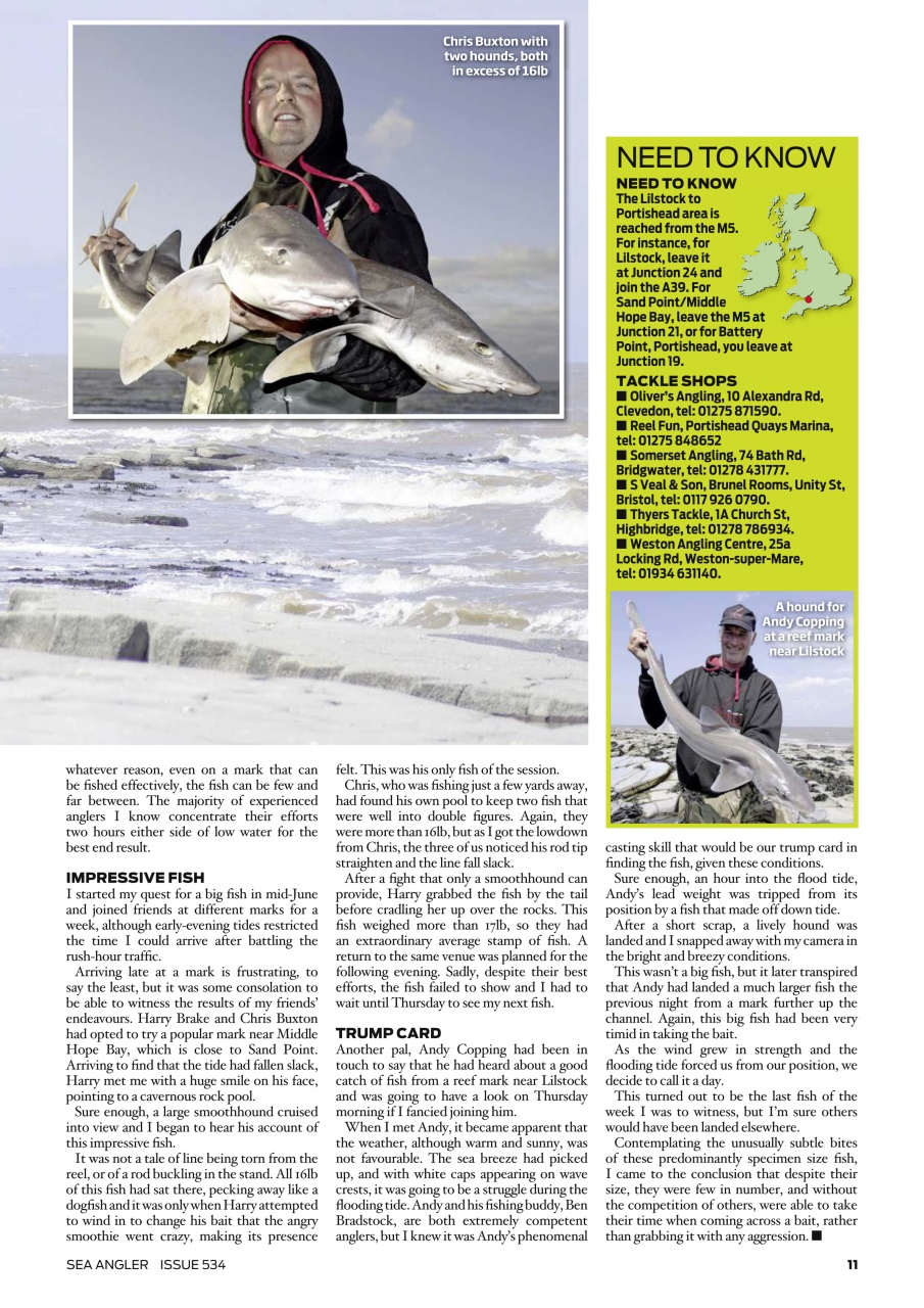 Sea Angler Preview Pages