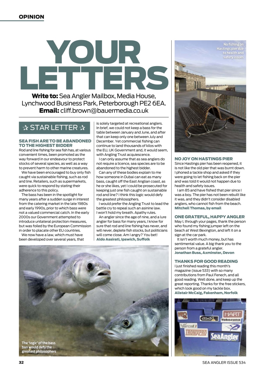 Sea Angler Preview Pages