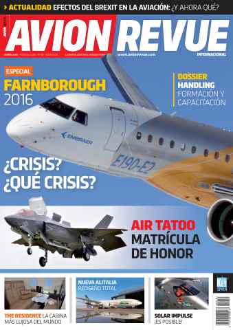 Avion Revue Internacional issue Numero 410
