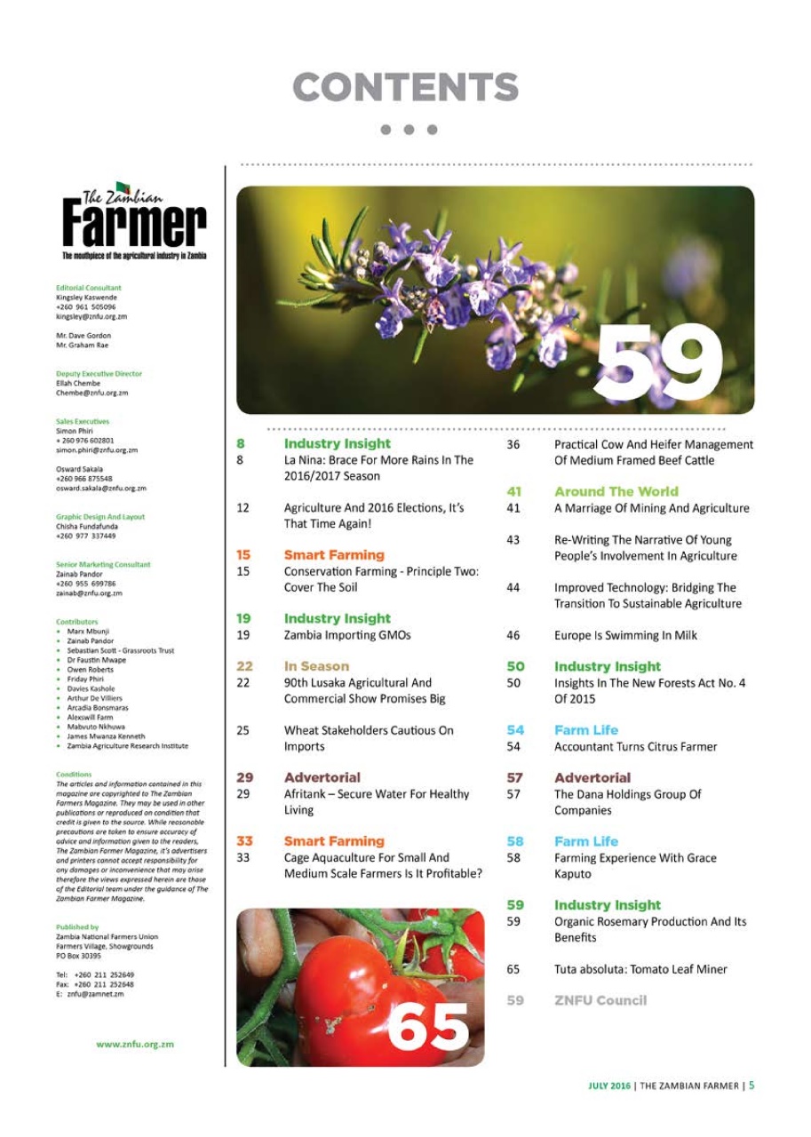 Zambian Farmer Preview Pages