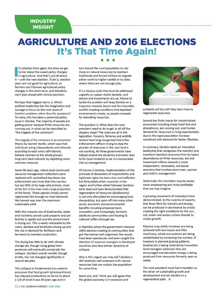 Zambian Farmer Preview Pages