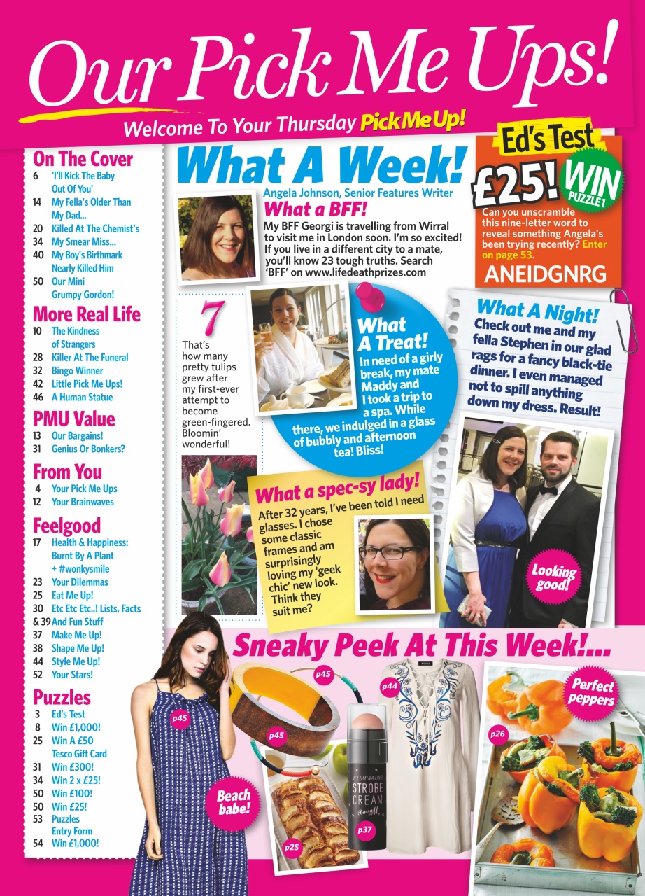 Pick Me Up Preview Pages