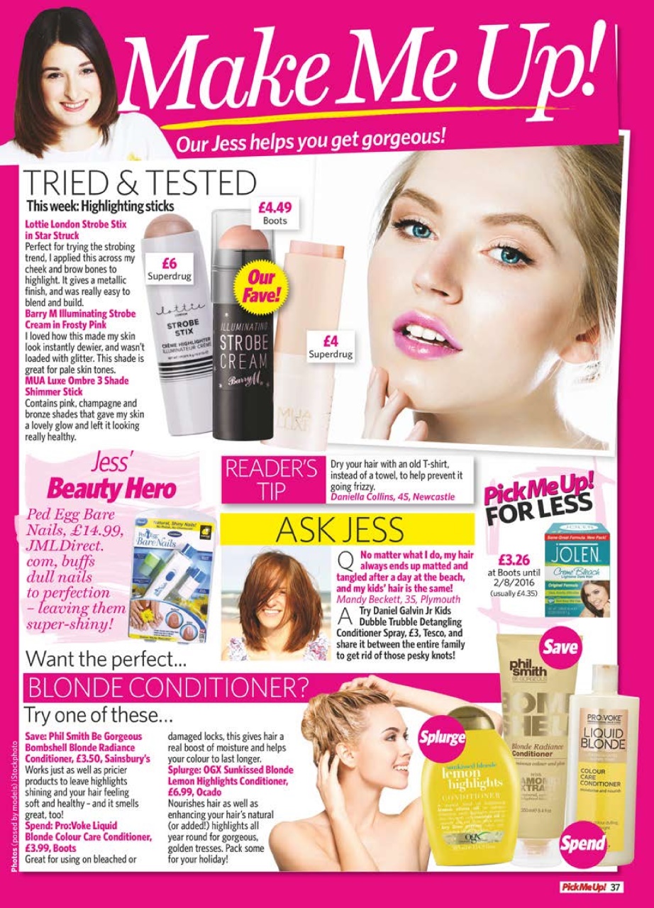 Pick Me Up Preview Pages