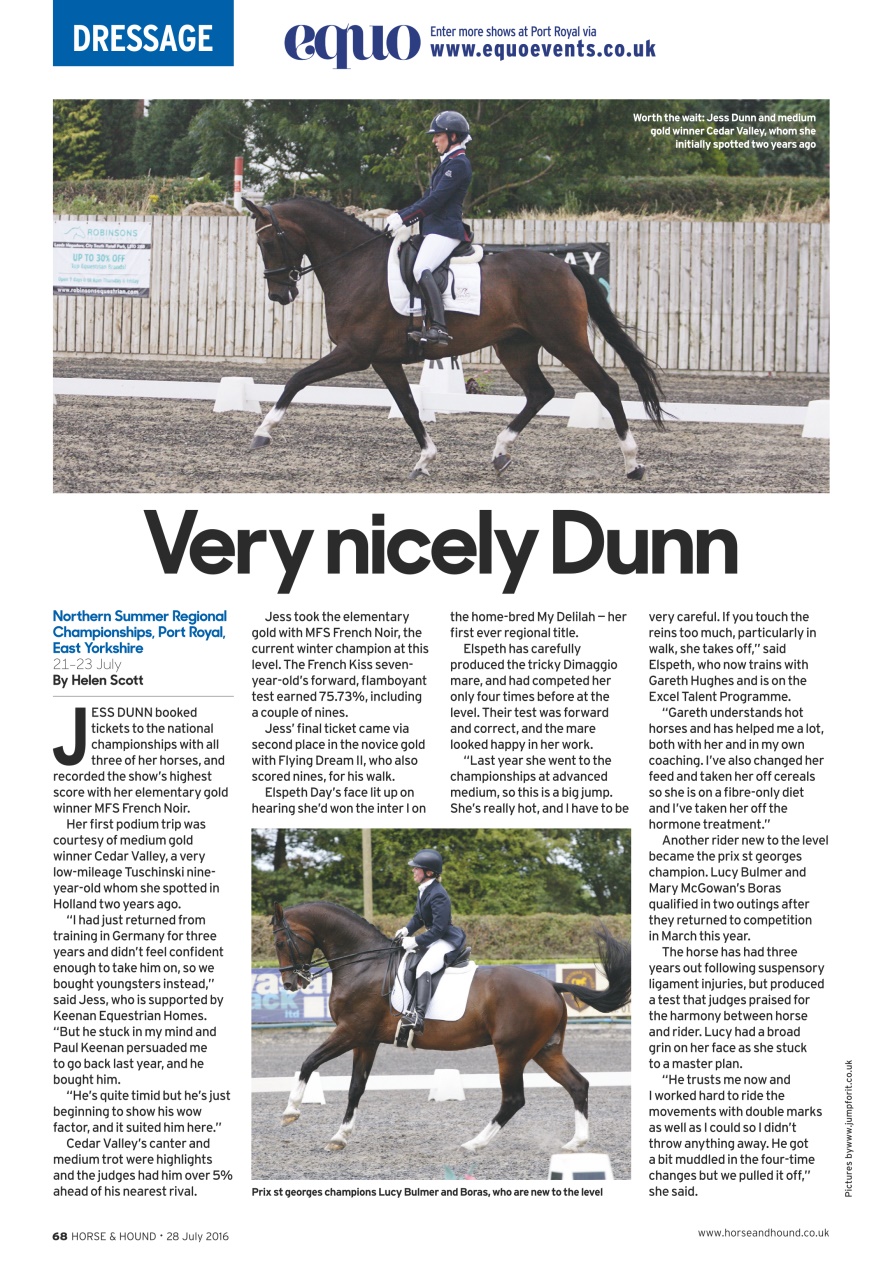Horse & Hound Preview Pages