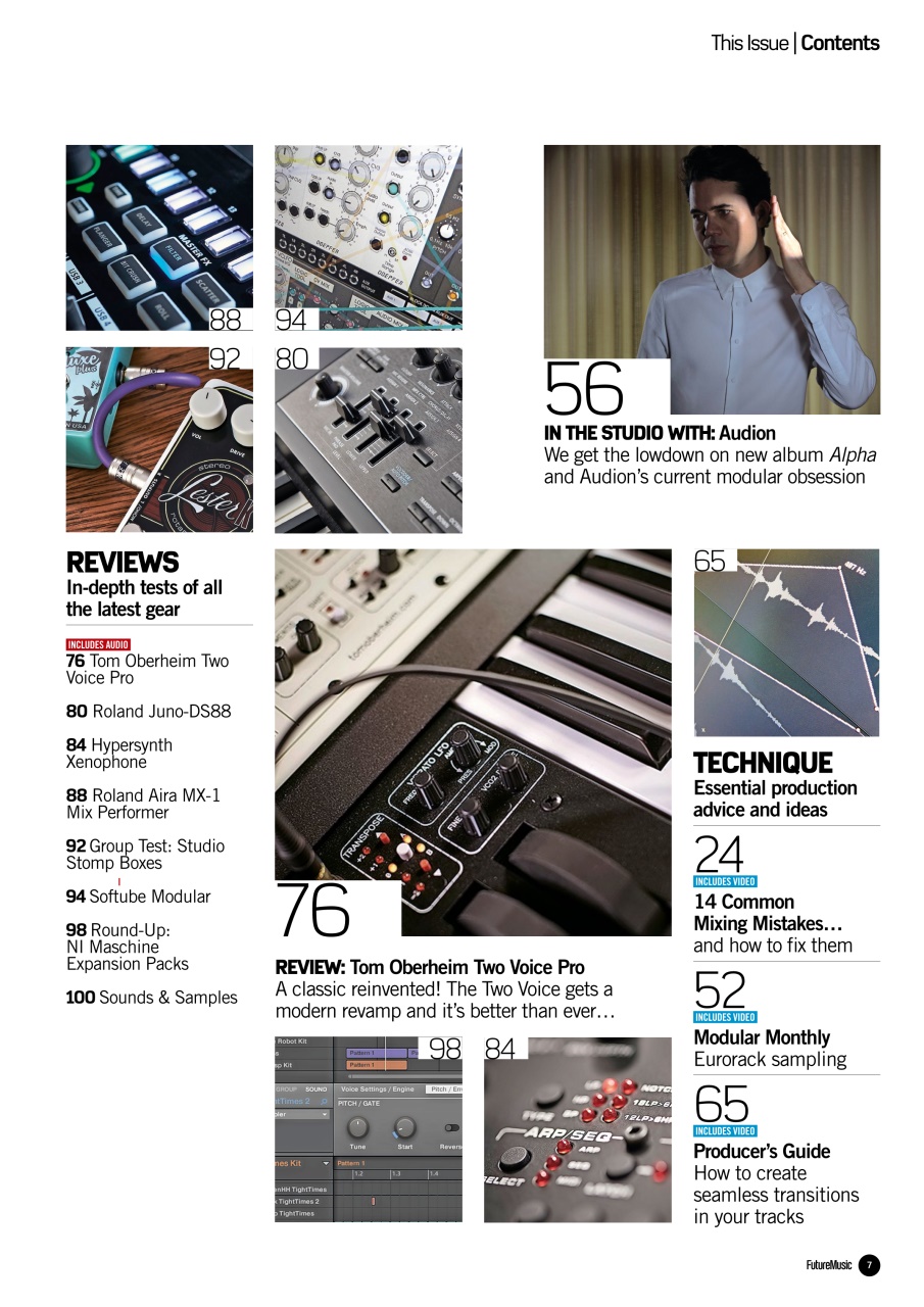 Future Music Preview Pages