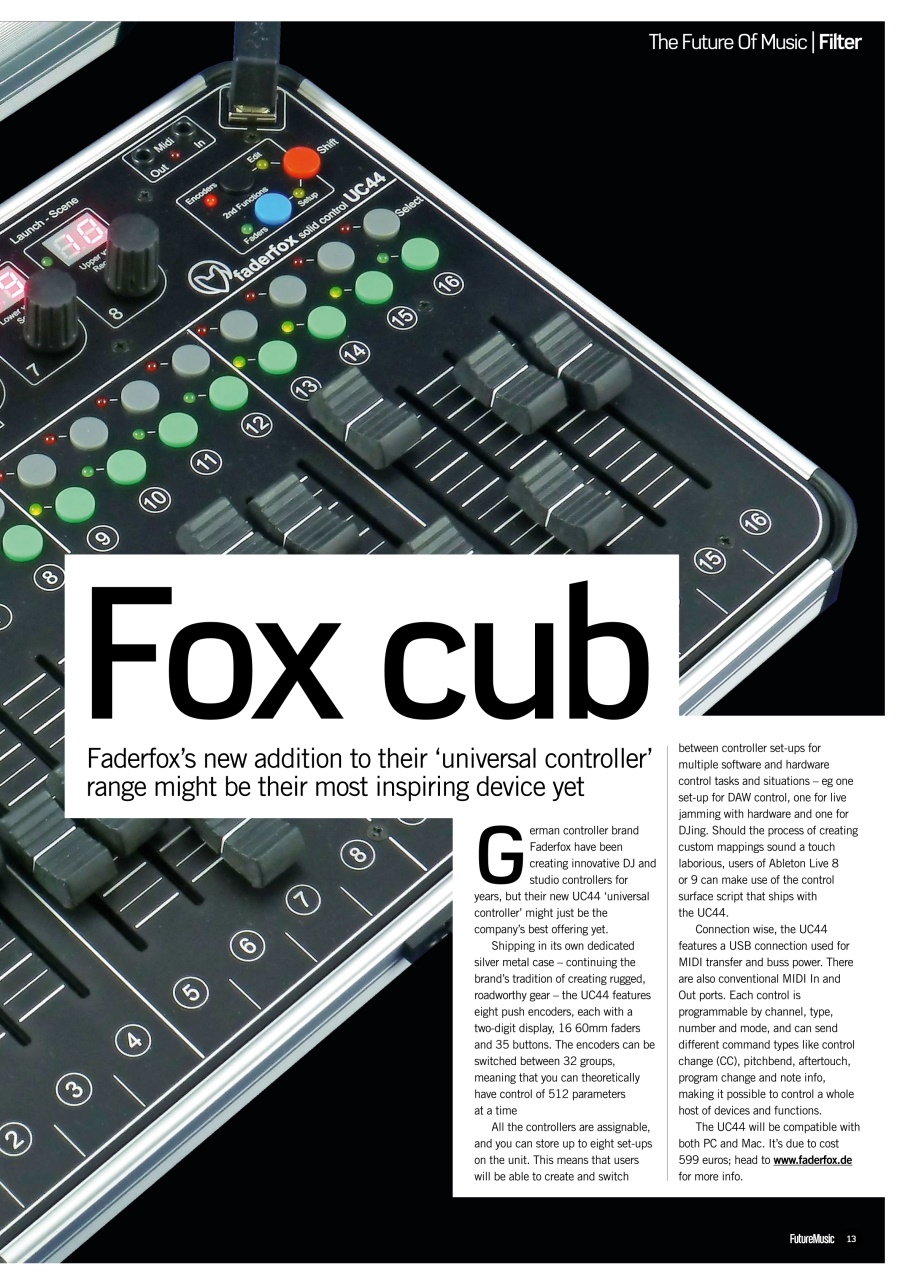 Future Music Preview Pages