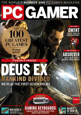PC Gamer (UK Edition) issue September 2016