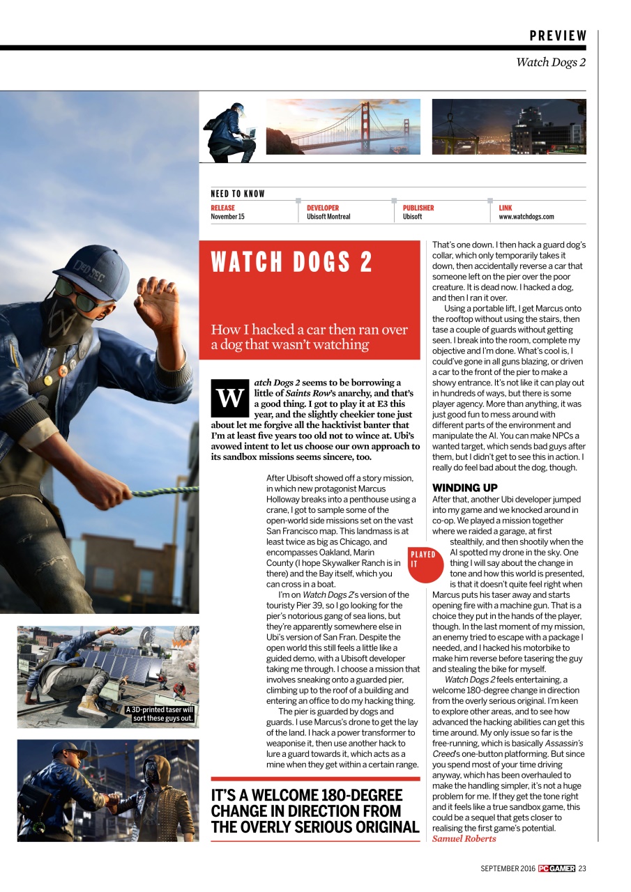 PC Gamer (UK Edition) Preview Pages