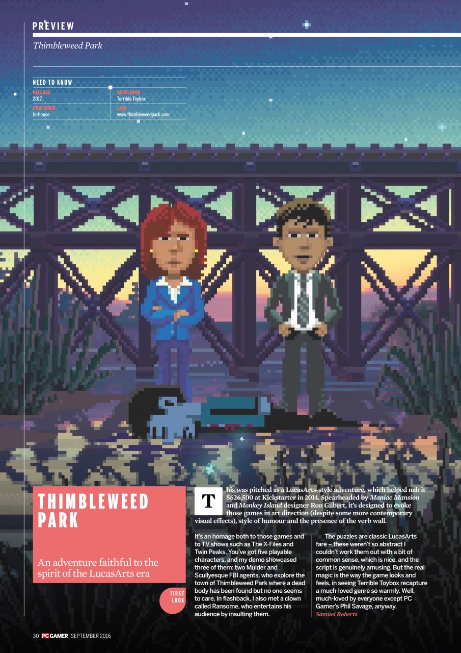 PC Gamer (UK Edition) Preview Pages