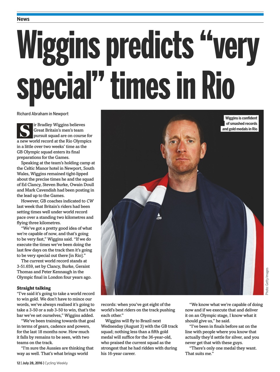 Cycling Weekly Preview Pages