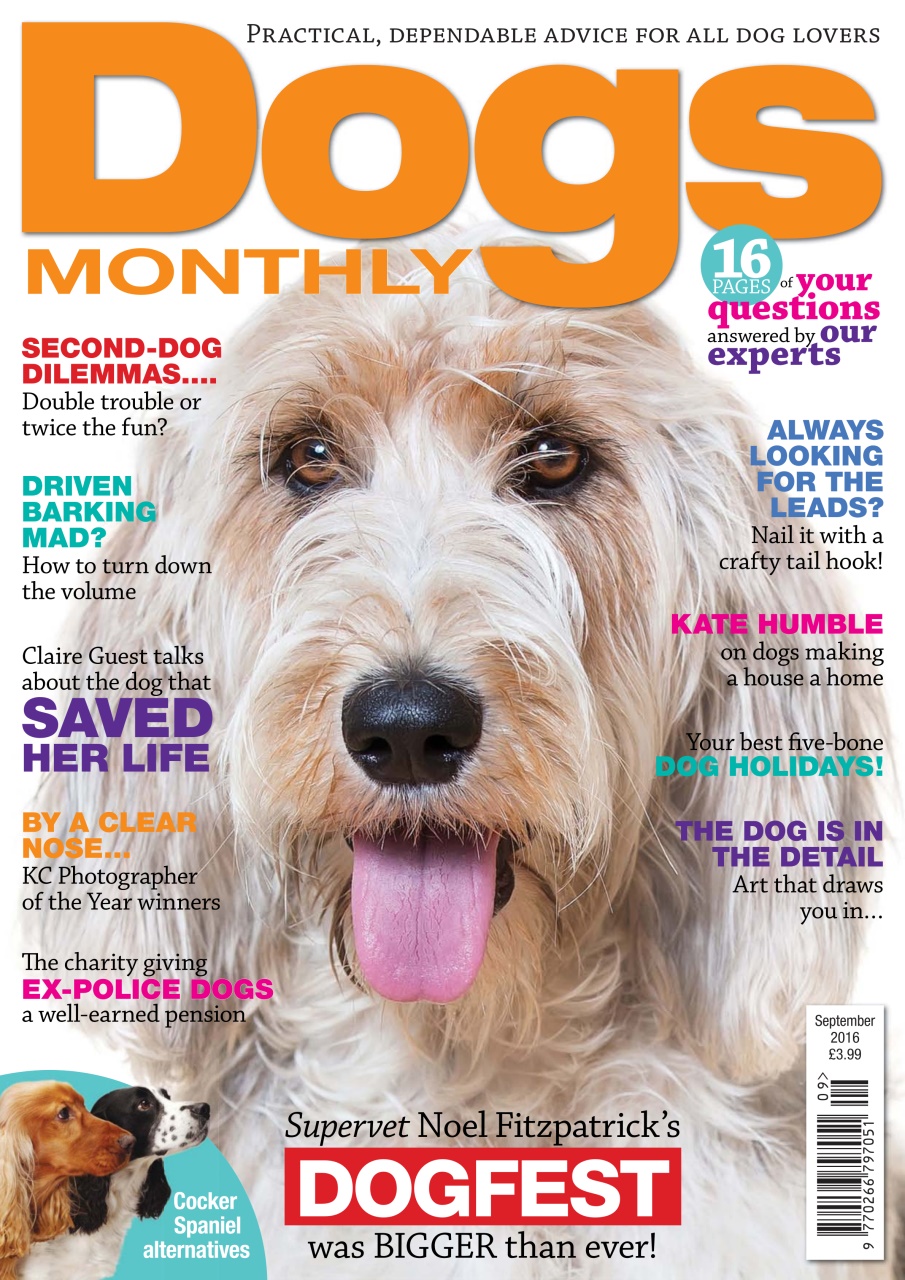 Dogs Monthly Preview Pages