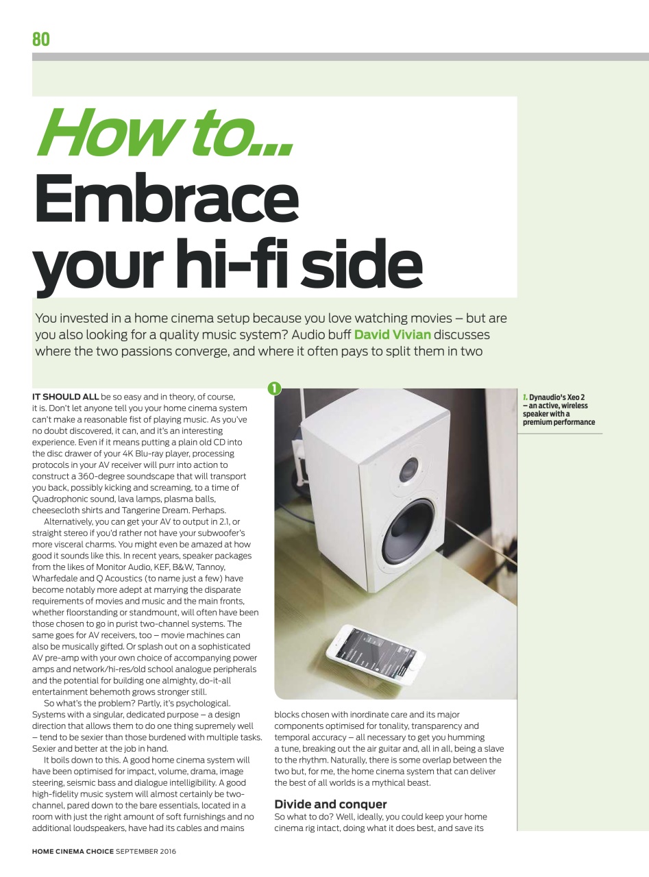Home Cinema Choice Preview Pages