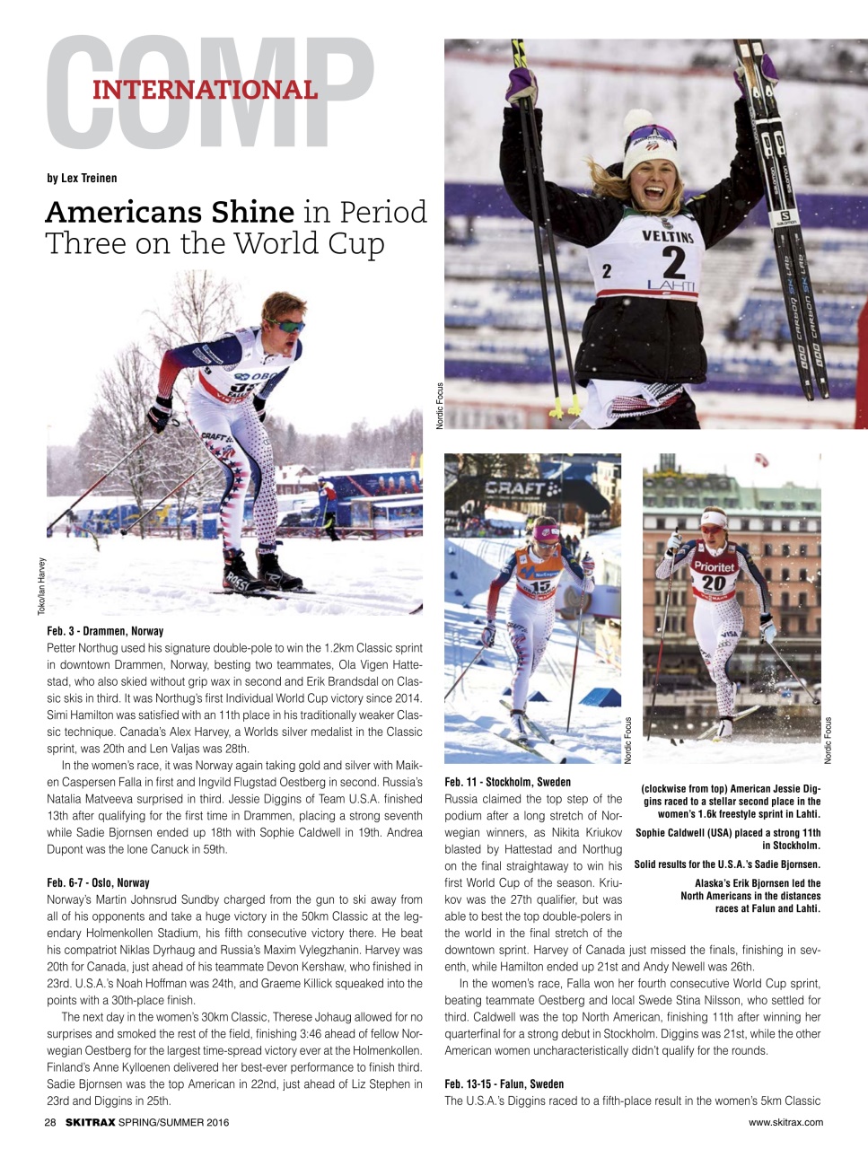 SkiTrax Preview Pages