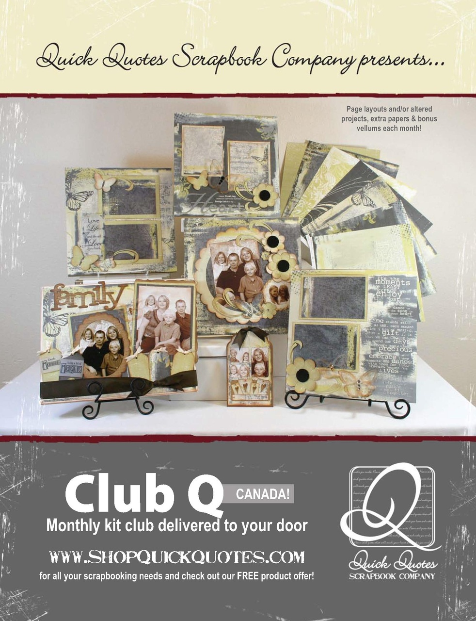 Creative Scrapbooker Preview Pages