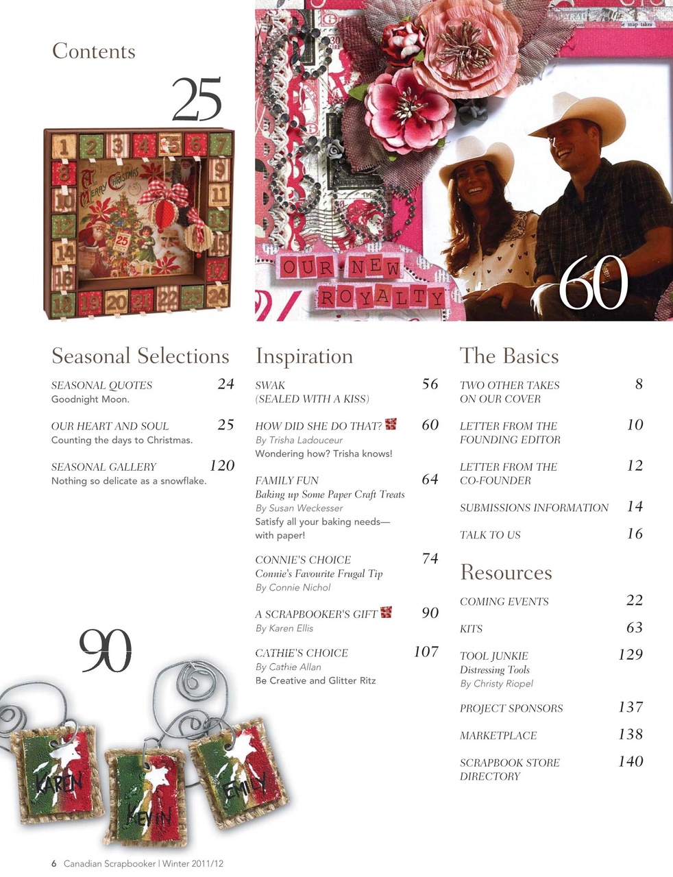 Creative Scrapbooker Preview Pages