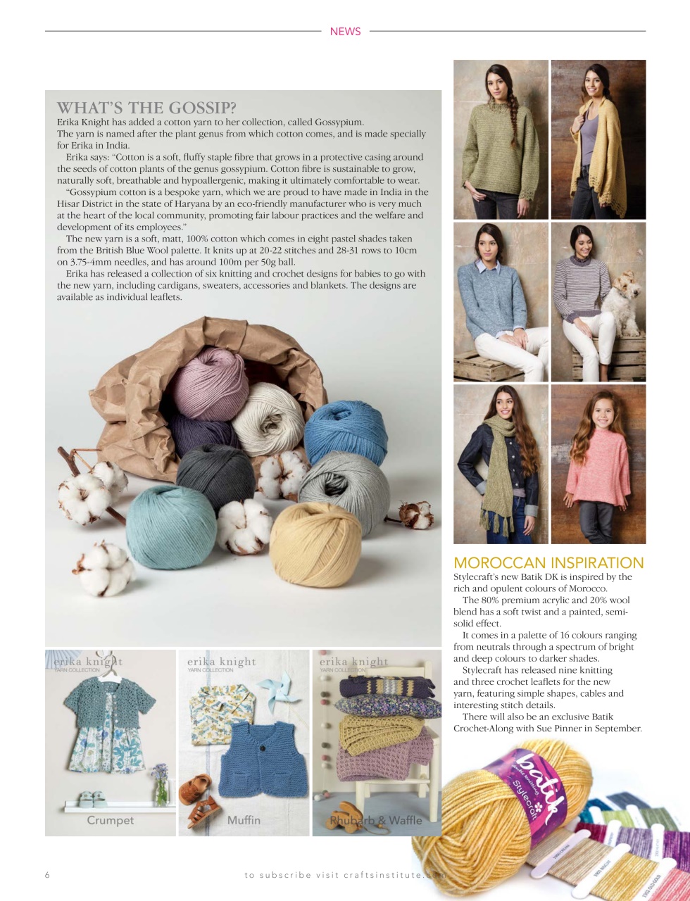 Knitting Preview Pages