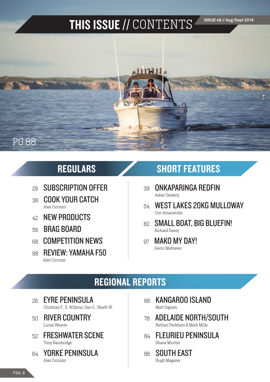 Fishing SA Preview Pages