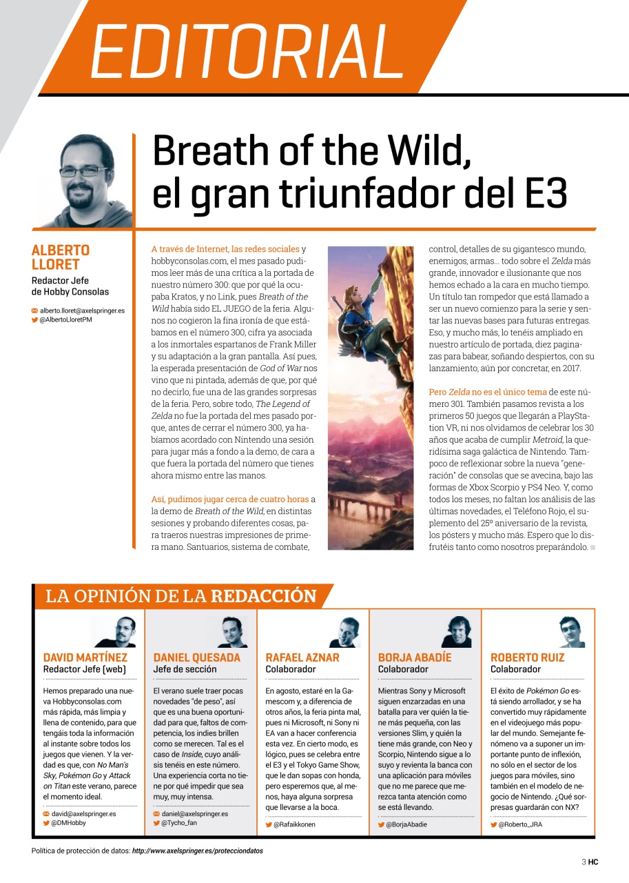 Hobby Consolas Preview Pages