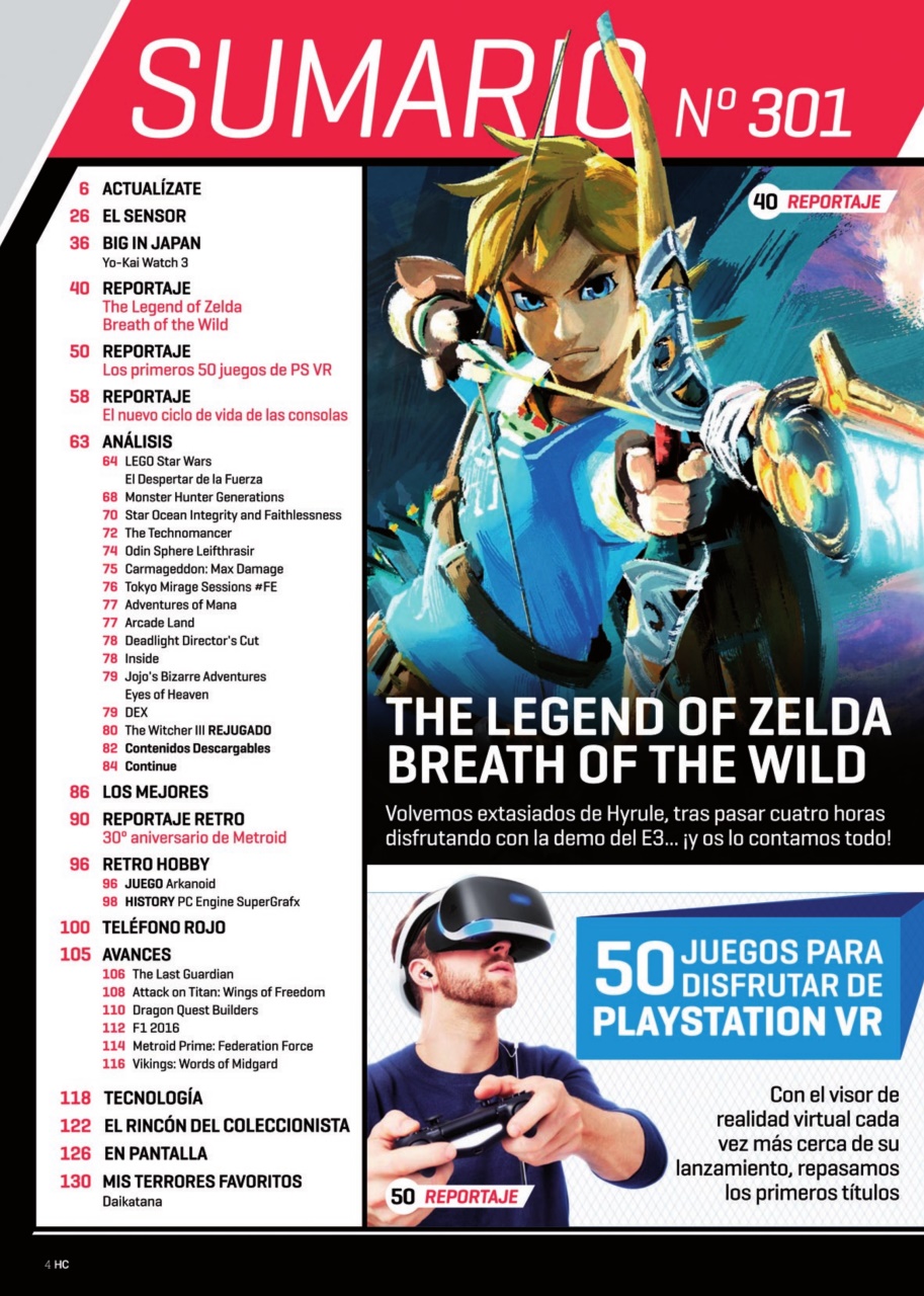 Hobby Consolas Preview Pages