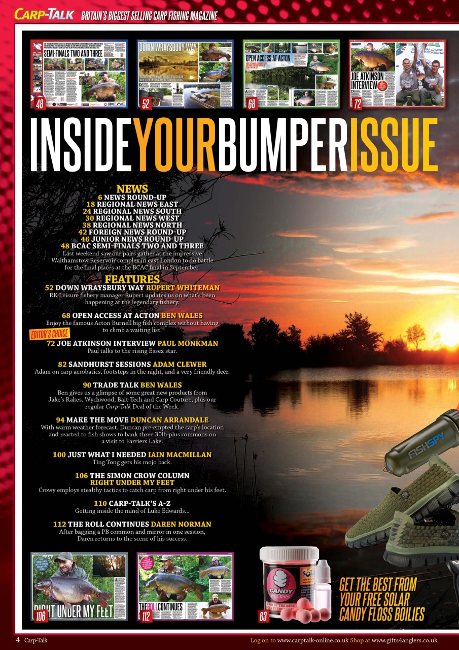 Carp-Talk Preview Pages