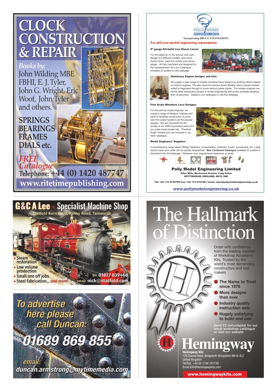 Model Engineer Preview Pages