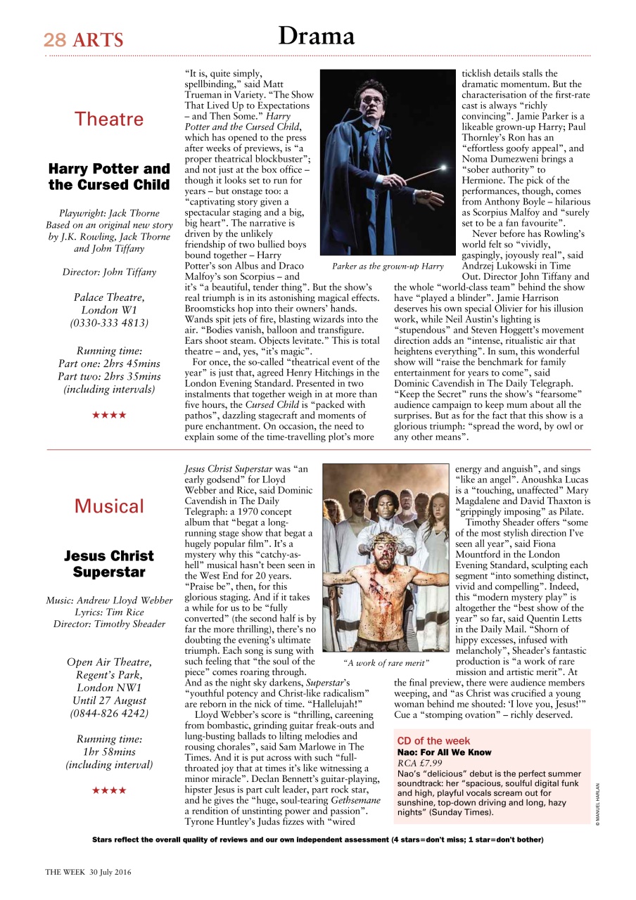 The Week Preview Pages