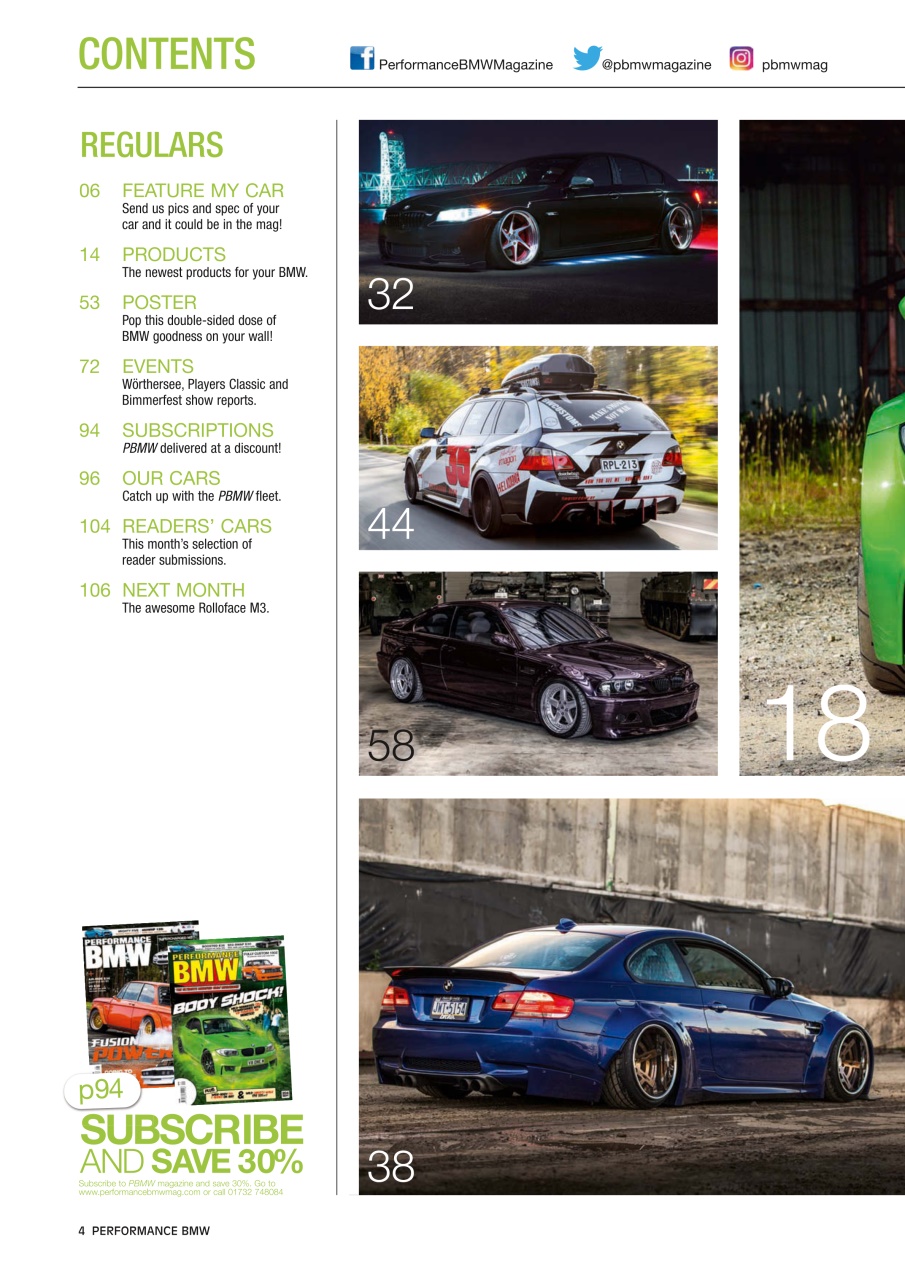 Performance BMW Preview Pages