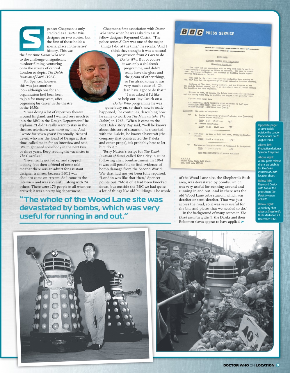 Doctor Who Magazine Preview Pages