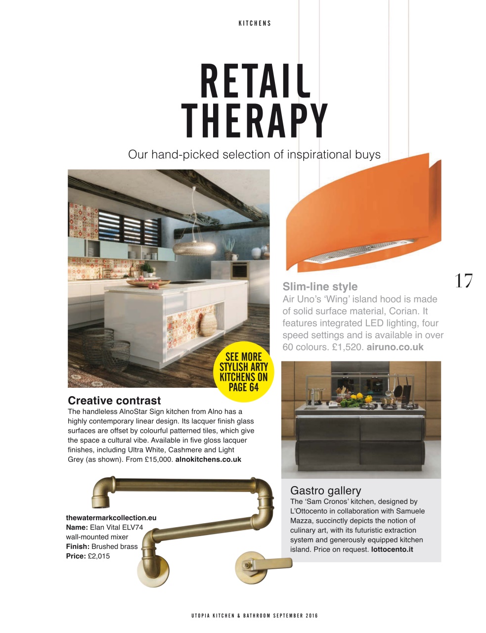 Utopia Kitchen & Bathroom Preview Pages
