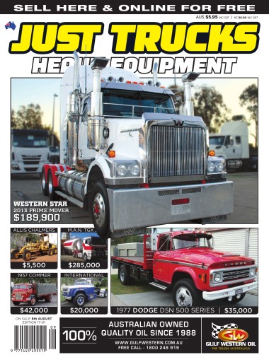 JUST TRUCKS issue 