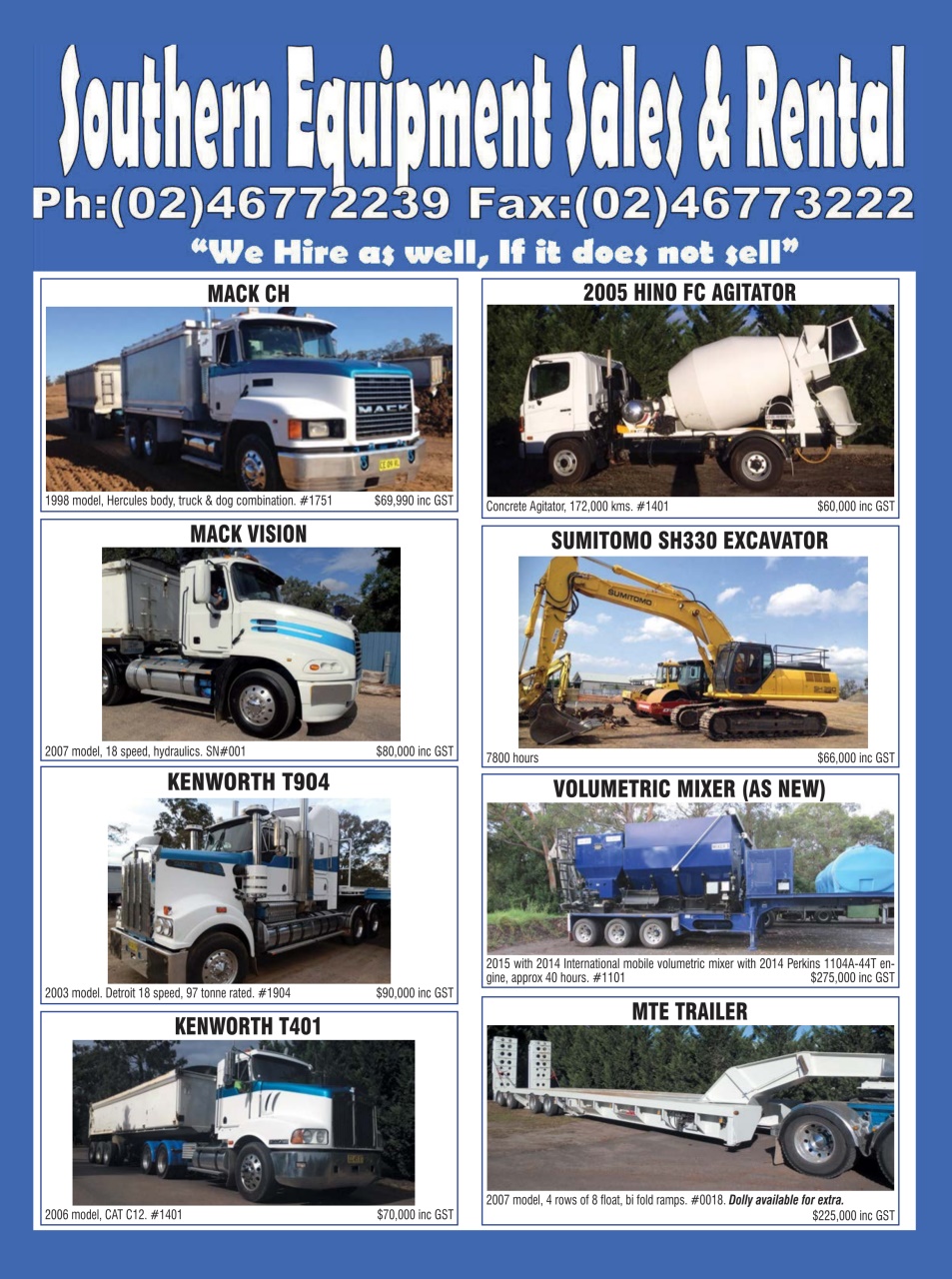JUST TRUCKS Preview Pages