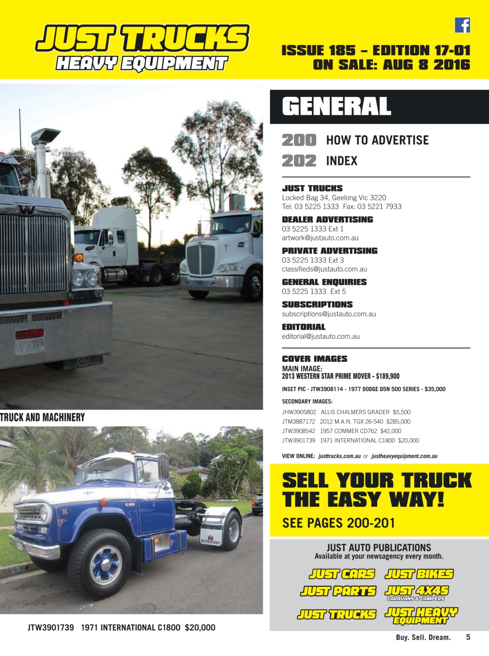 JUST TRUCKS Preview Pages