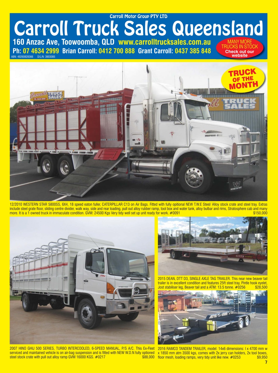 JUST TRUCKS Preview Pages