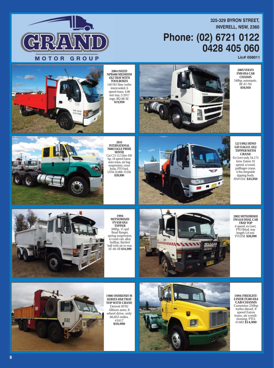 JUST TRUCKS Preview Pages