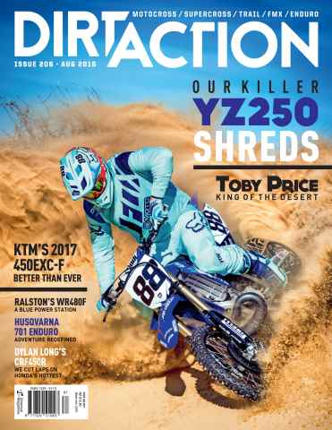 Dirt Action issue Issue#206 Aug 2016