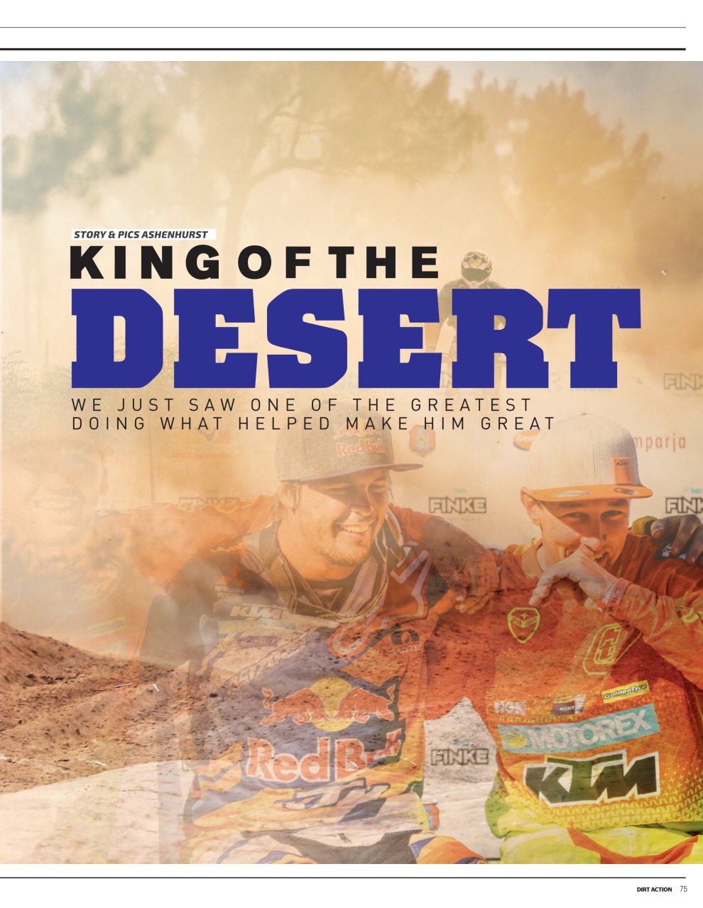 Dirt Action Preview Pages