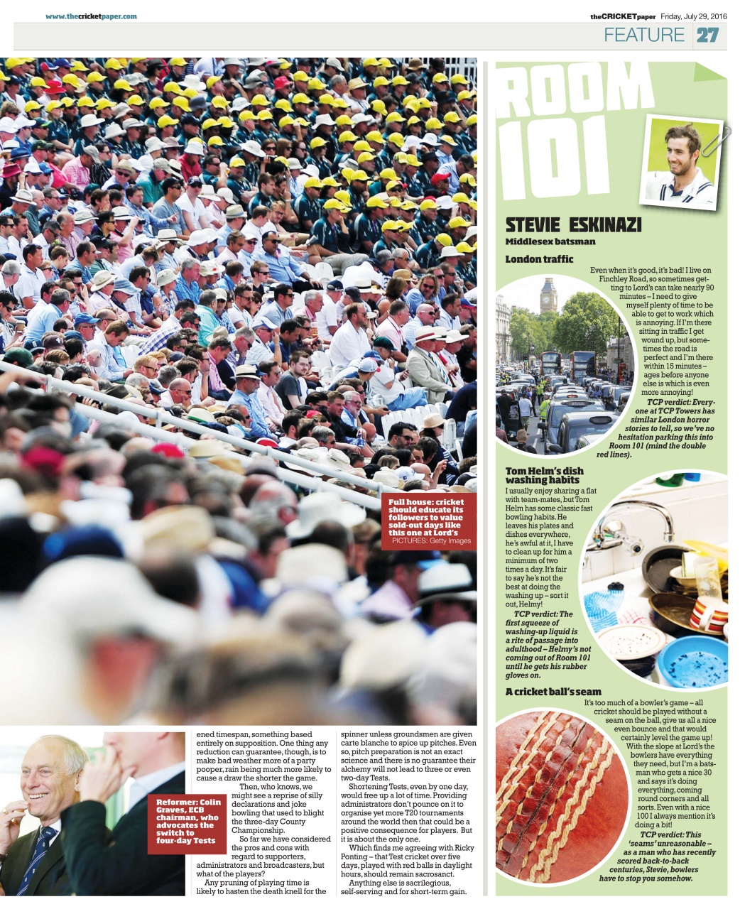 The Cricket Paper Preview Pages