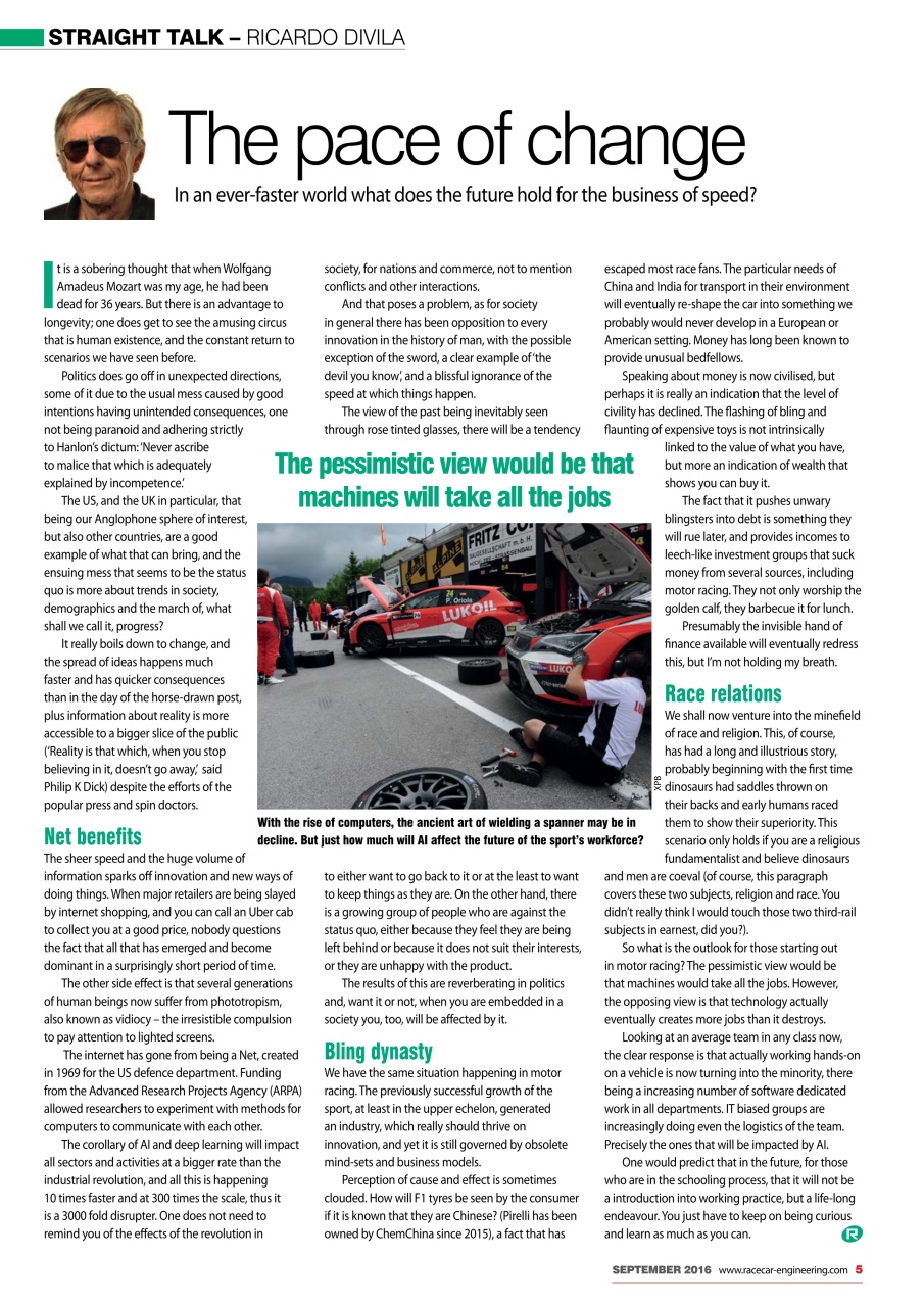 Racecar Engineering Preview Pages