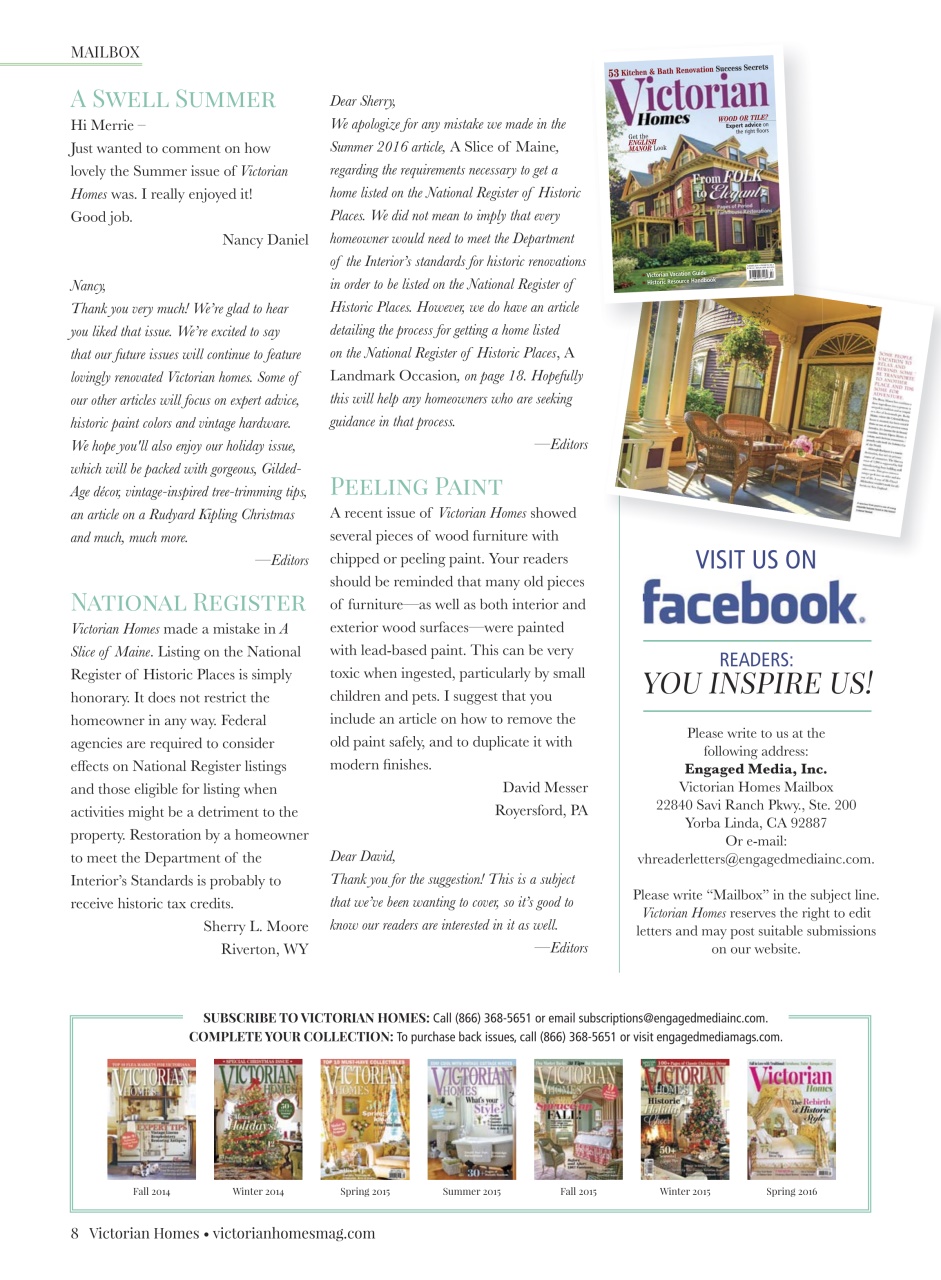 Victorian Homes Preview Pages