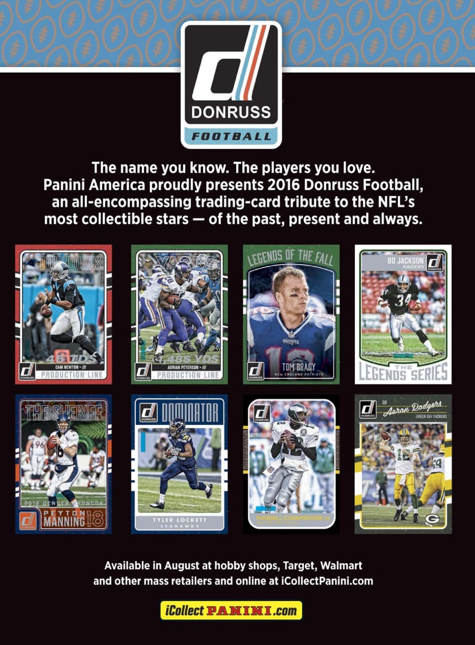 Beckett Football Magazine Preview Pages