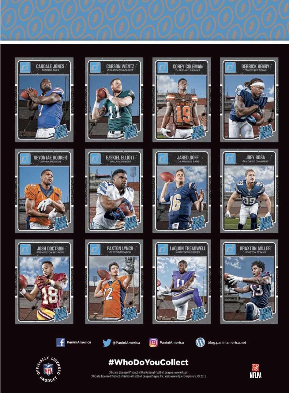 Beckett Football Magazine Preview Pages